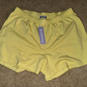 Florence by Mills Women's Yellow Shorts
